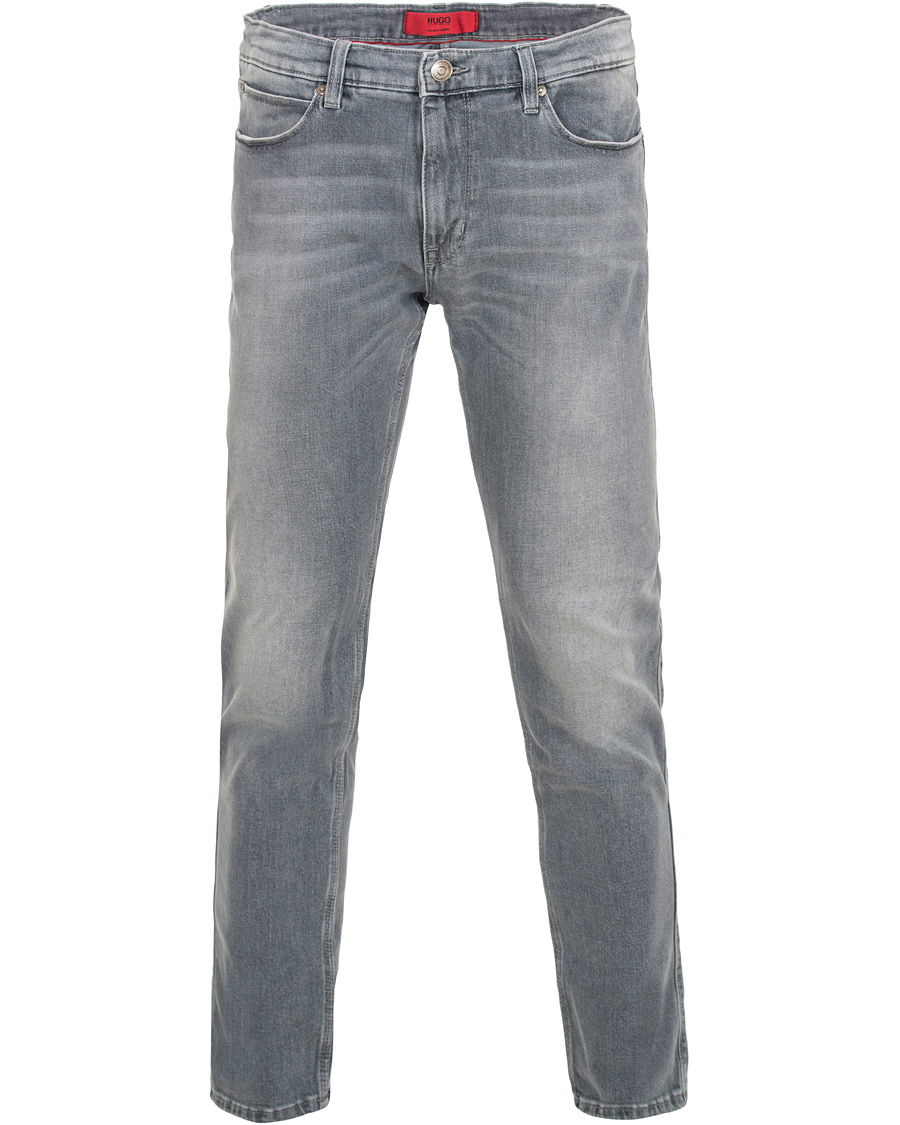 Homme | Jeans | HUGO | 734 Skinny Fit Stretch Jeans Light Grey