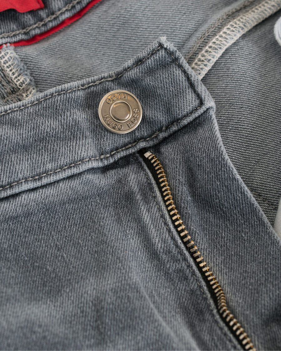 Homme | Jeans | HUGO | 734 Skinny Fit Stretch Jeans Light Grey