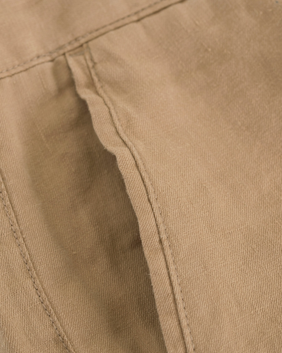 Homme | Shorts | BOSS BLACK | BOSS Crigan Linen Shorts Beige
