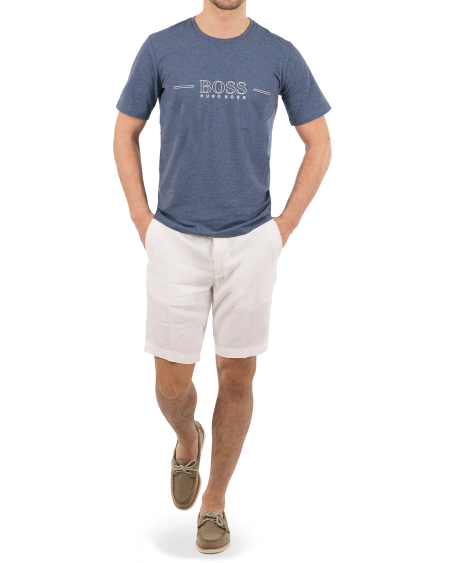 Homme | T-shirts | BOSS BLACK | BOSS Urban Tee Open Blue