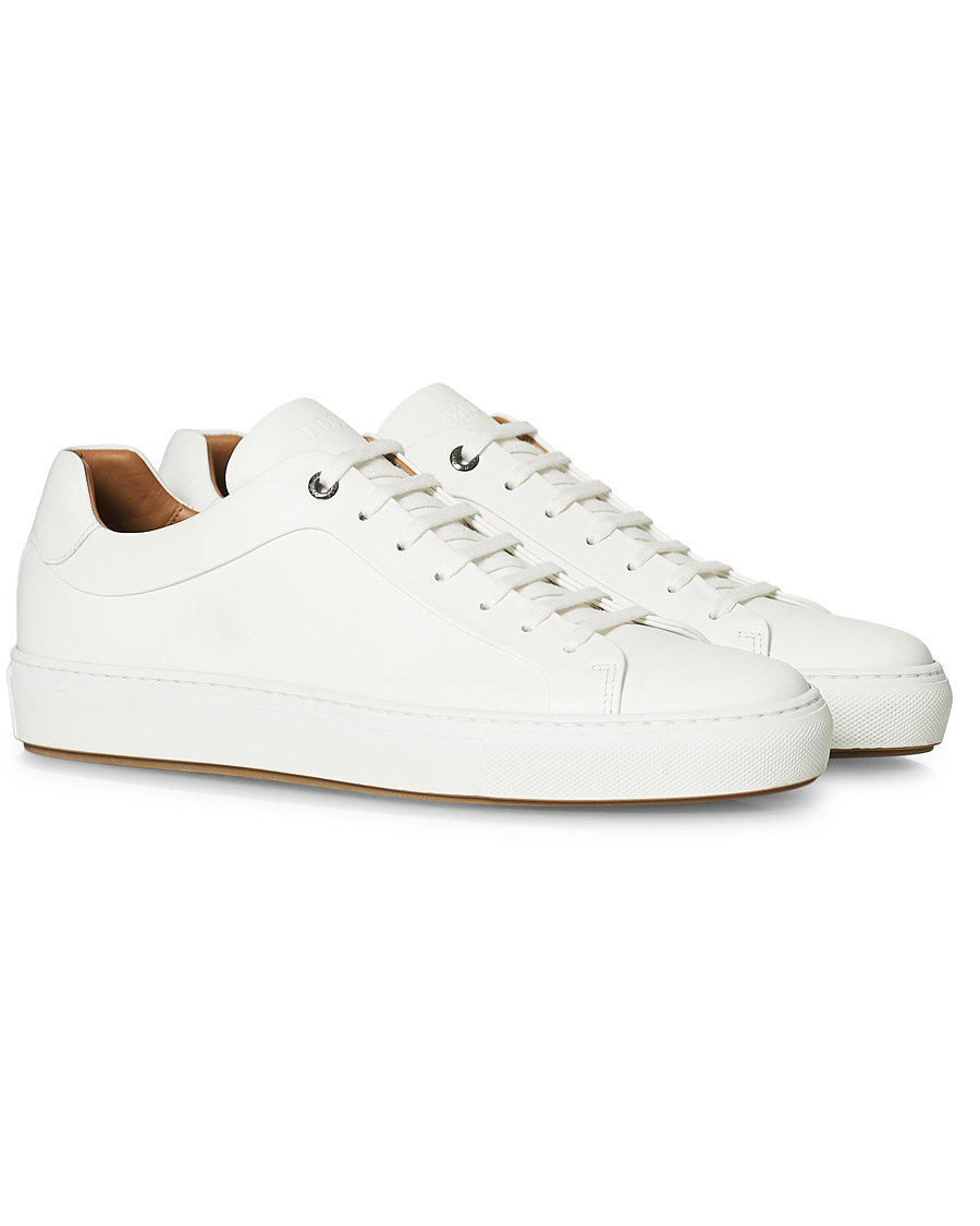 Homme | BOSS Tailored Mirage Tenn Sneaker White Calf | BOSS BLACK | BOSS Tailored Mirage Tenn Sneaker White Calf