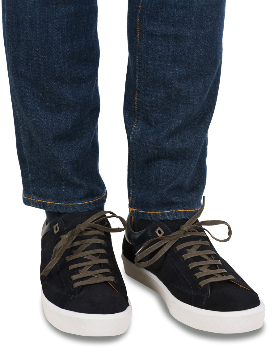 Homme | BOSS Escape Tenn Sneaker Navy Suede | BOSS BLACK | BOSS Escape Tenn Sneaker Navy Suede