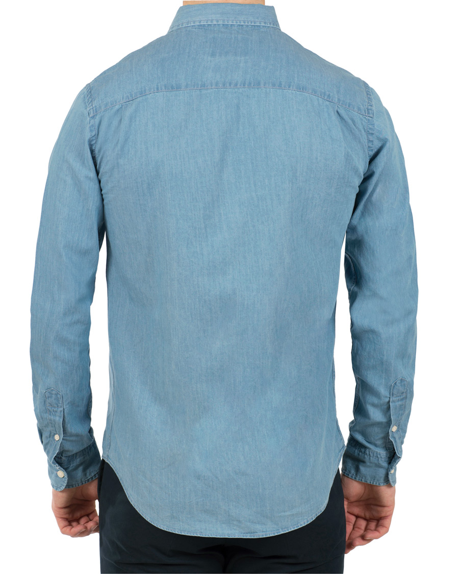 Heren | Overhemden | Lexington | Taylor Indigo Shirt Blue Denim