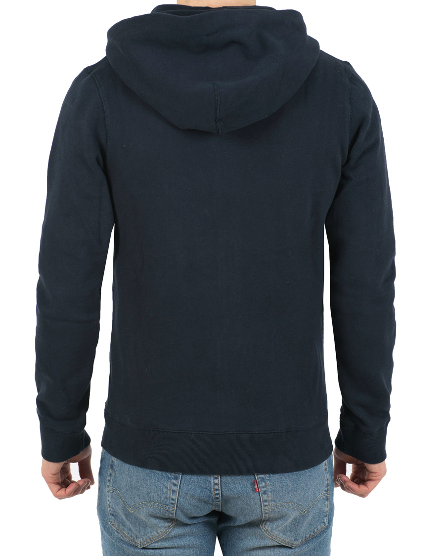 Homme | Pulls Et Tricots | Lexington | Michael Full Zip Hoodie Deepest Blue