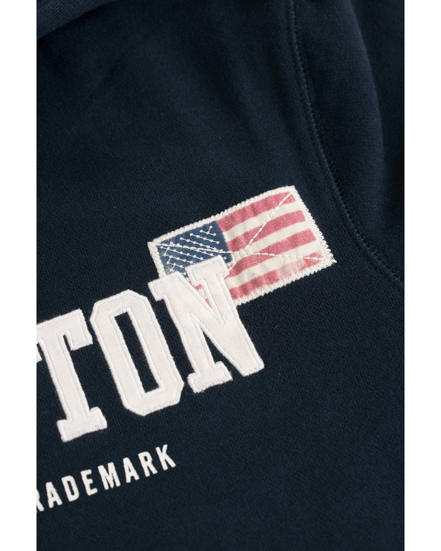Homme | Pulls Et Tricots | Lexington | Michael Full Zip Hoodie Deepest Blue
