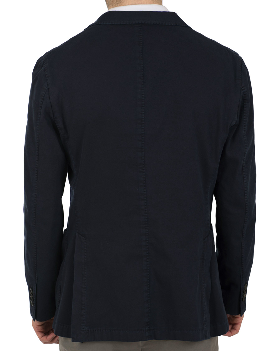 Homme | Blazers | Boglioli | K Jacket Cotton Stretch Blazer Navy