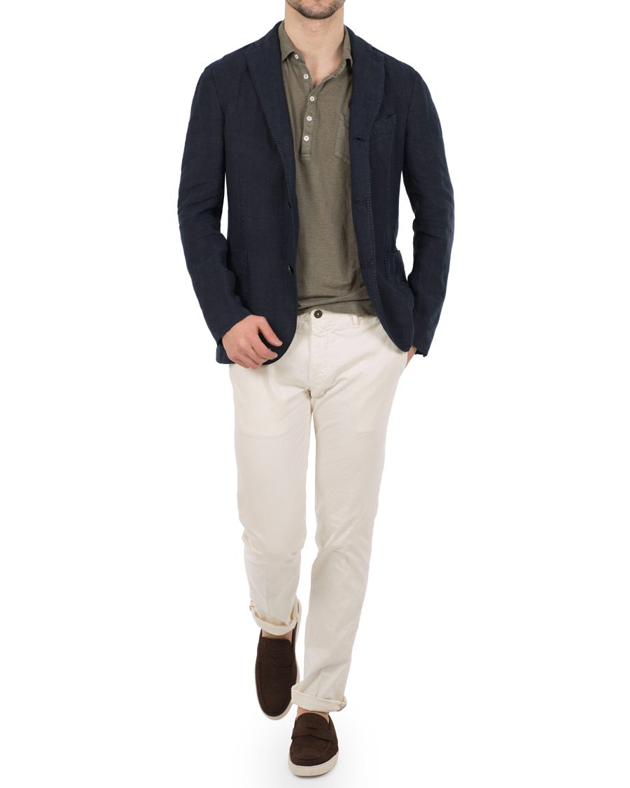 Homme | Blazers | Boglioli | K Jacket Linen Blazer Navy