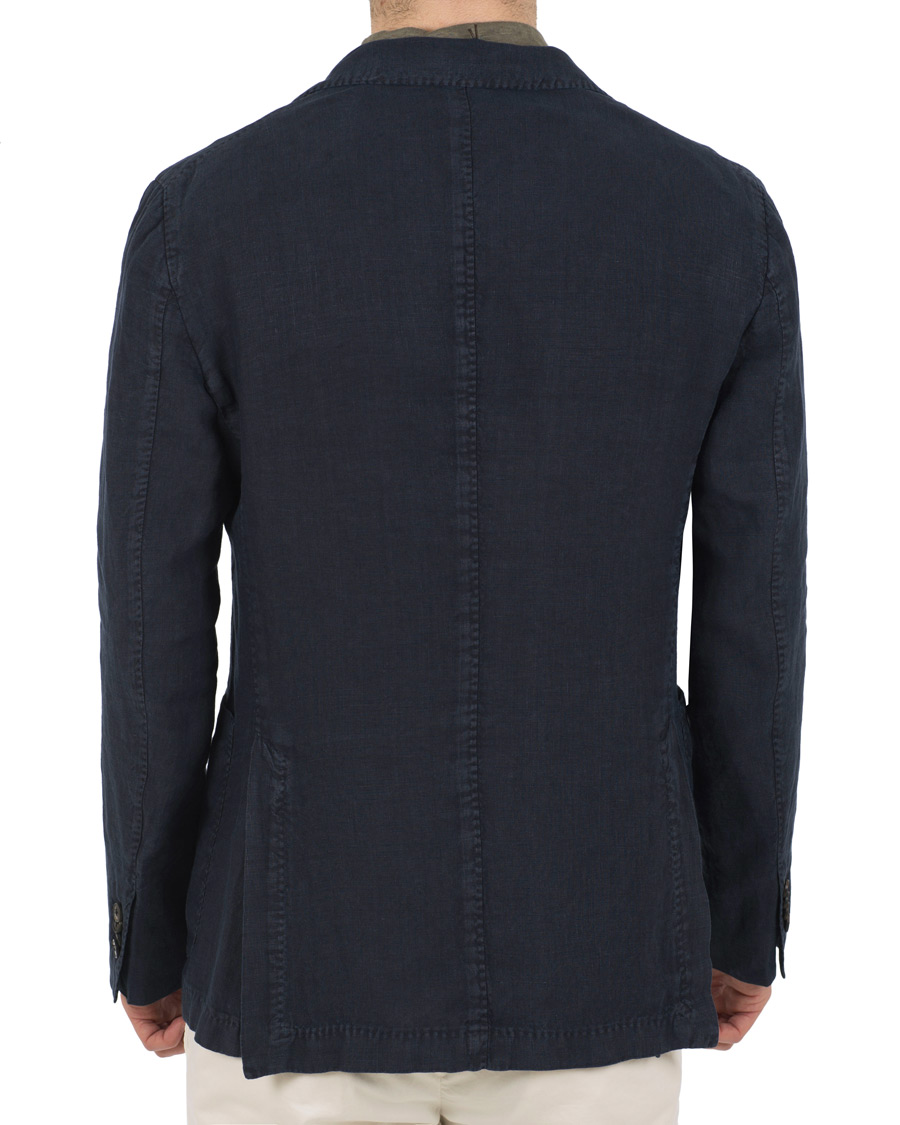 Homme | Blazers | Boglioli | K Jacket Linen Blazer Navy