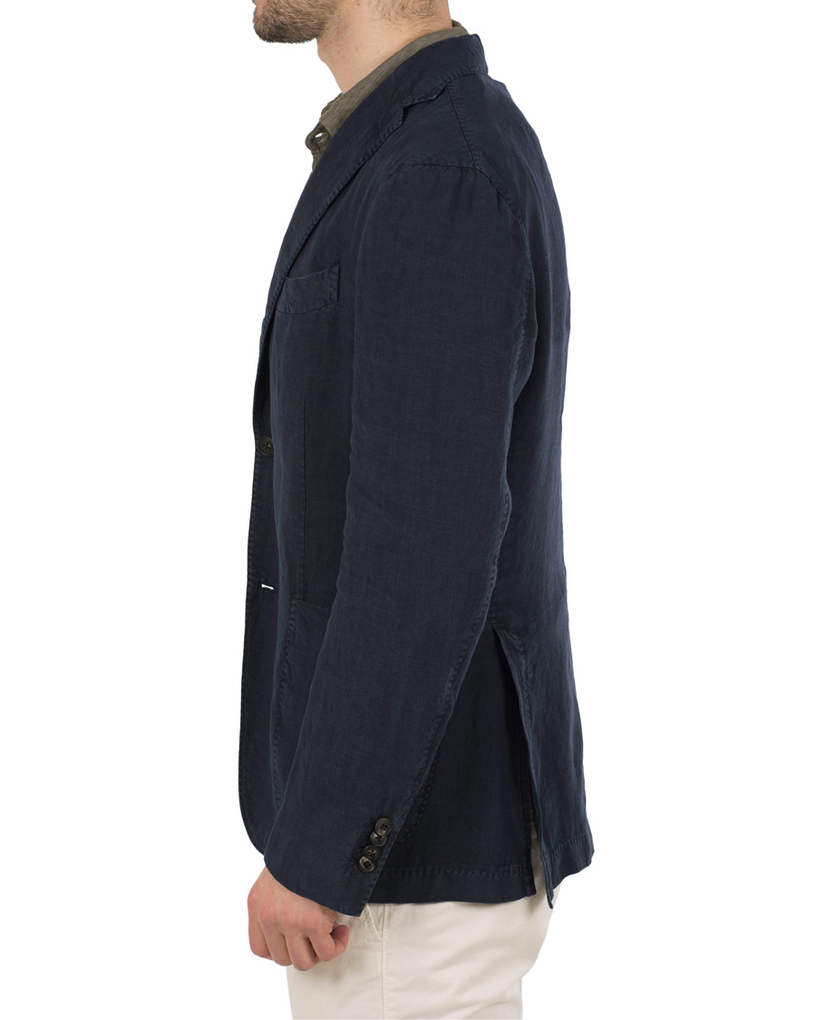 Homme | Blazers | Boglioli | K Jacket Linen Blazer Navy