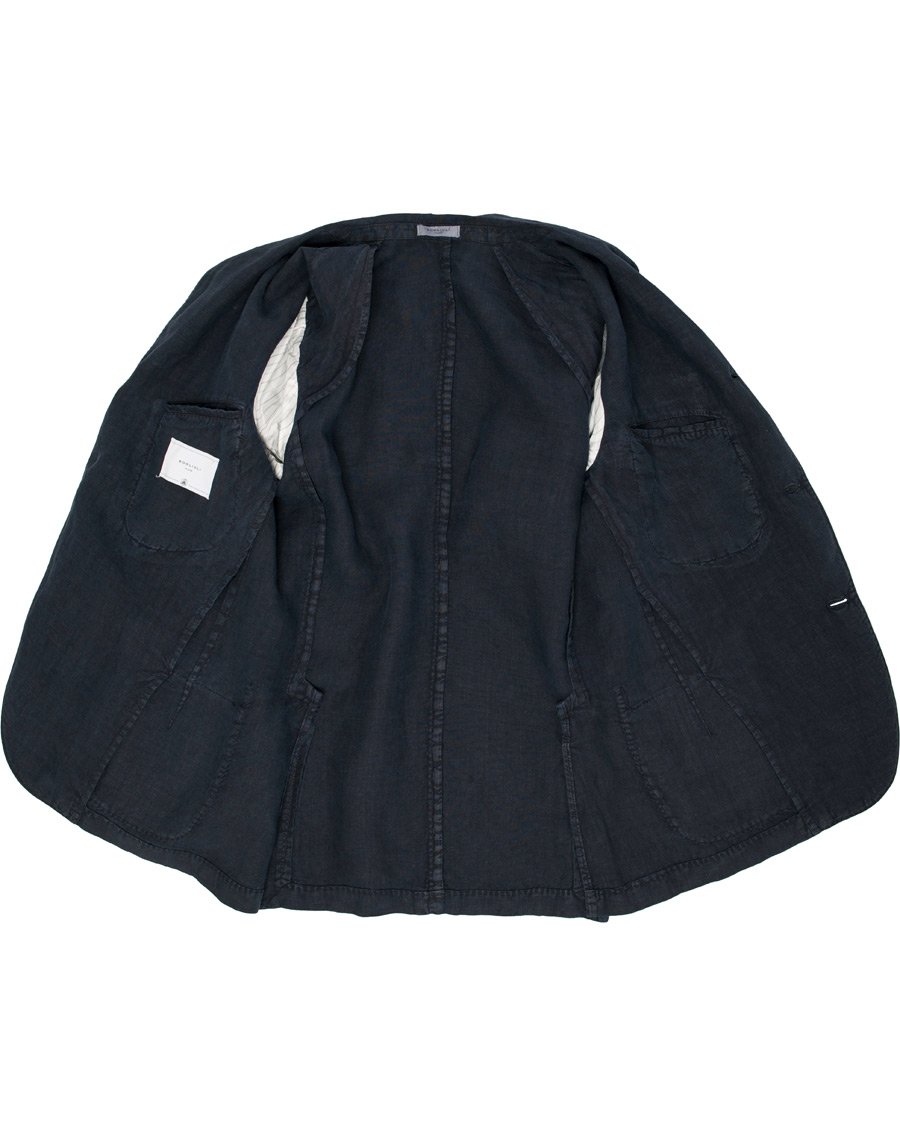 Homme | Blazers | Boglioli | K Jacket Linen Blazer Navy