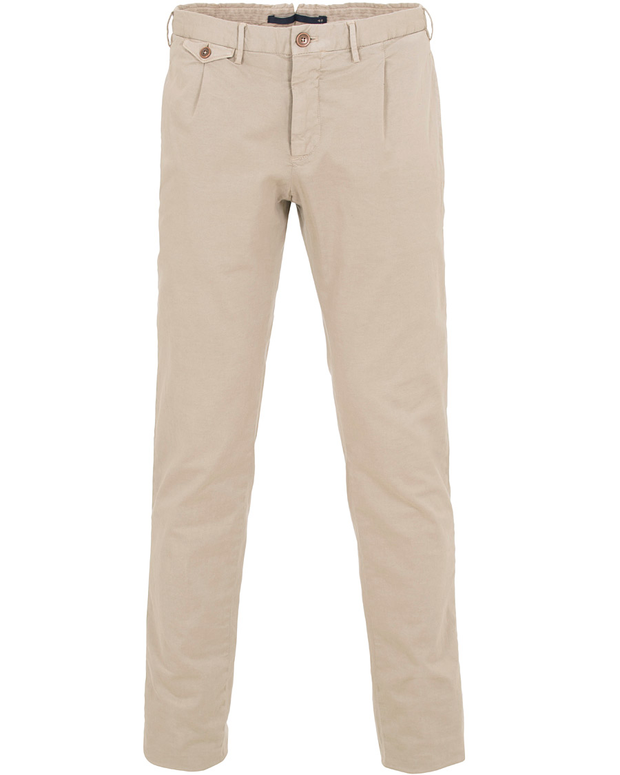 Heren | Broeken | Incotex | Slim Fit Single Pleated Trousers Kit