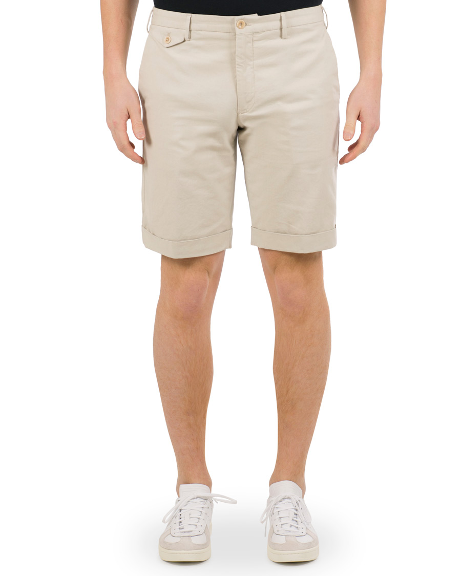 Homme | Shorts | Incotex | Ice Cotton Shorts Off White