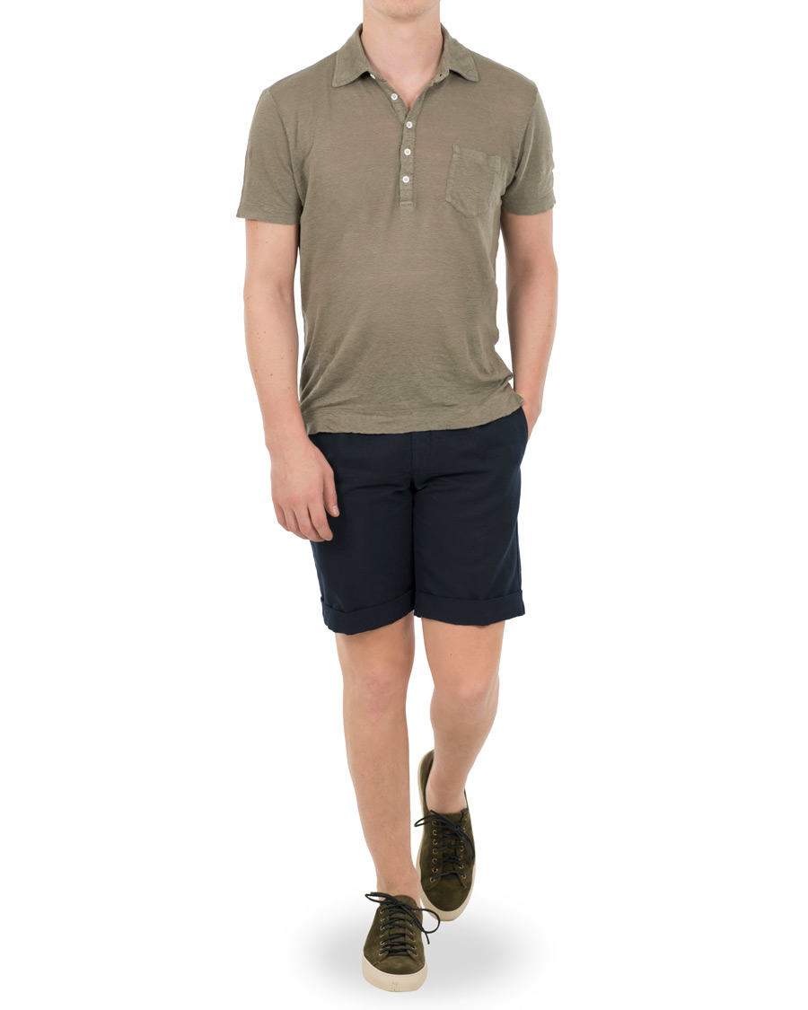 Homme | Shorts | Incotex | Chinolino Shorts Navy