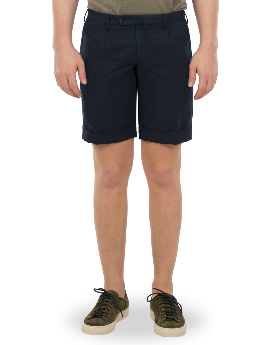 Homme | Shorts | Incotex | Chinolino Shorts Navy