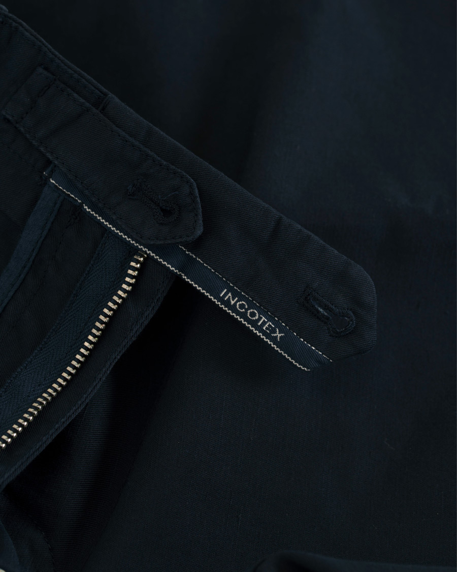 Homme | Shorts | Incotex | Chinolino Shorts Navy