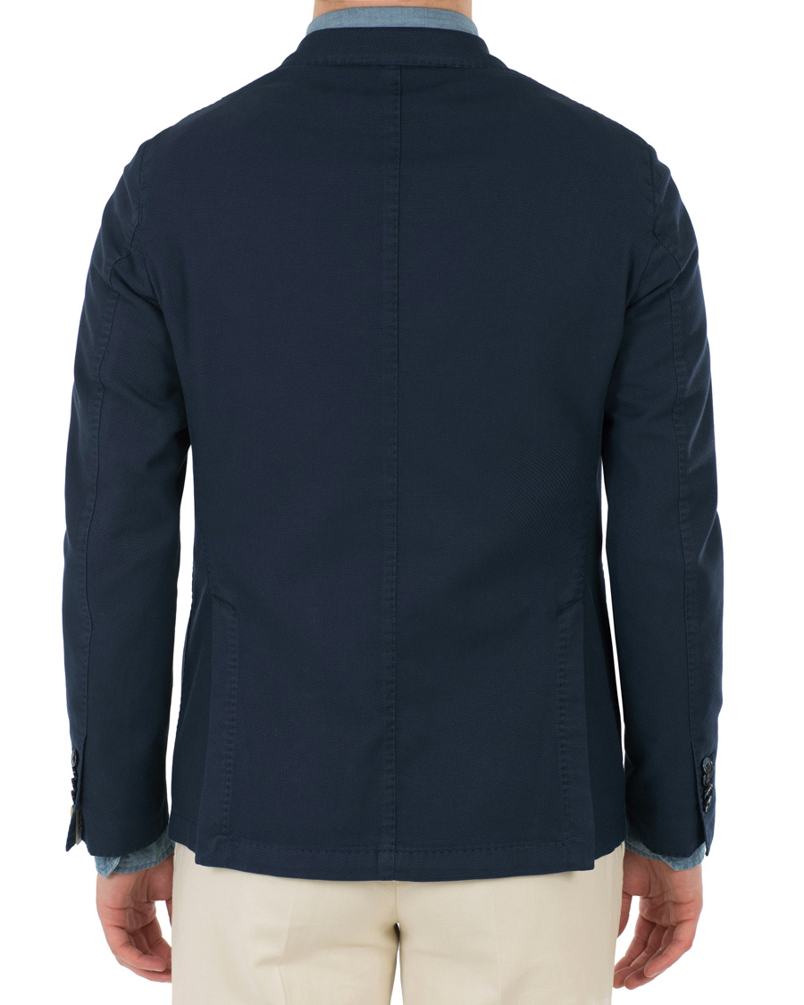 Homme | Blazers | L.B.M. 1911 | Bill Slim Fit Structure Blazer Navy