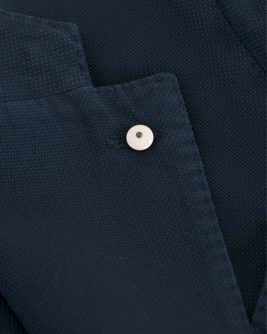 Homme | Blazers | L.B.M. 1911 | Bill Slim Fit Structure Blazer Navy