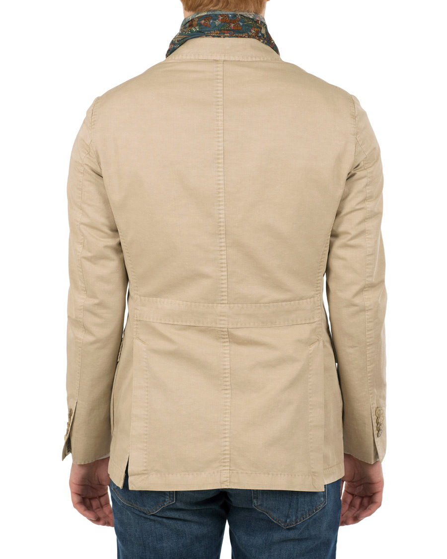 Heren | Blazers | L.B.M. 1911 | Paul Regular Safari Jacket Khaki