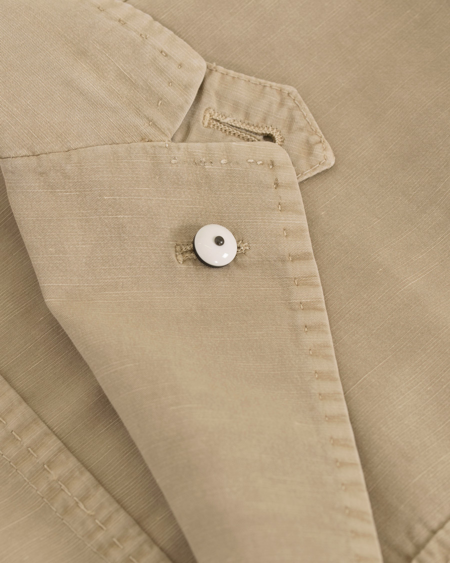 Heren | Blazers | L.B.M. 1911 | Paul Regular Safari Jacket Khaki