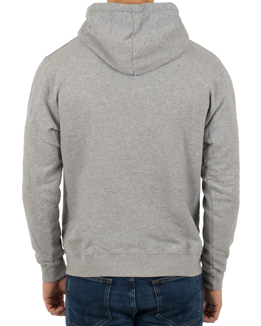 Homme | Pulls Et Tricots | Sunspel | Loopback Hoodie Light Grey