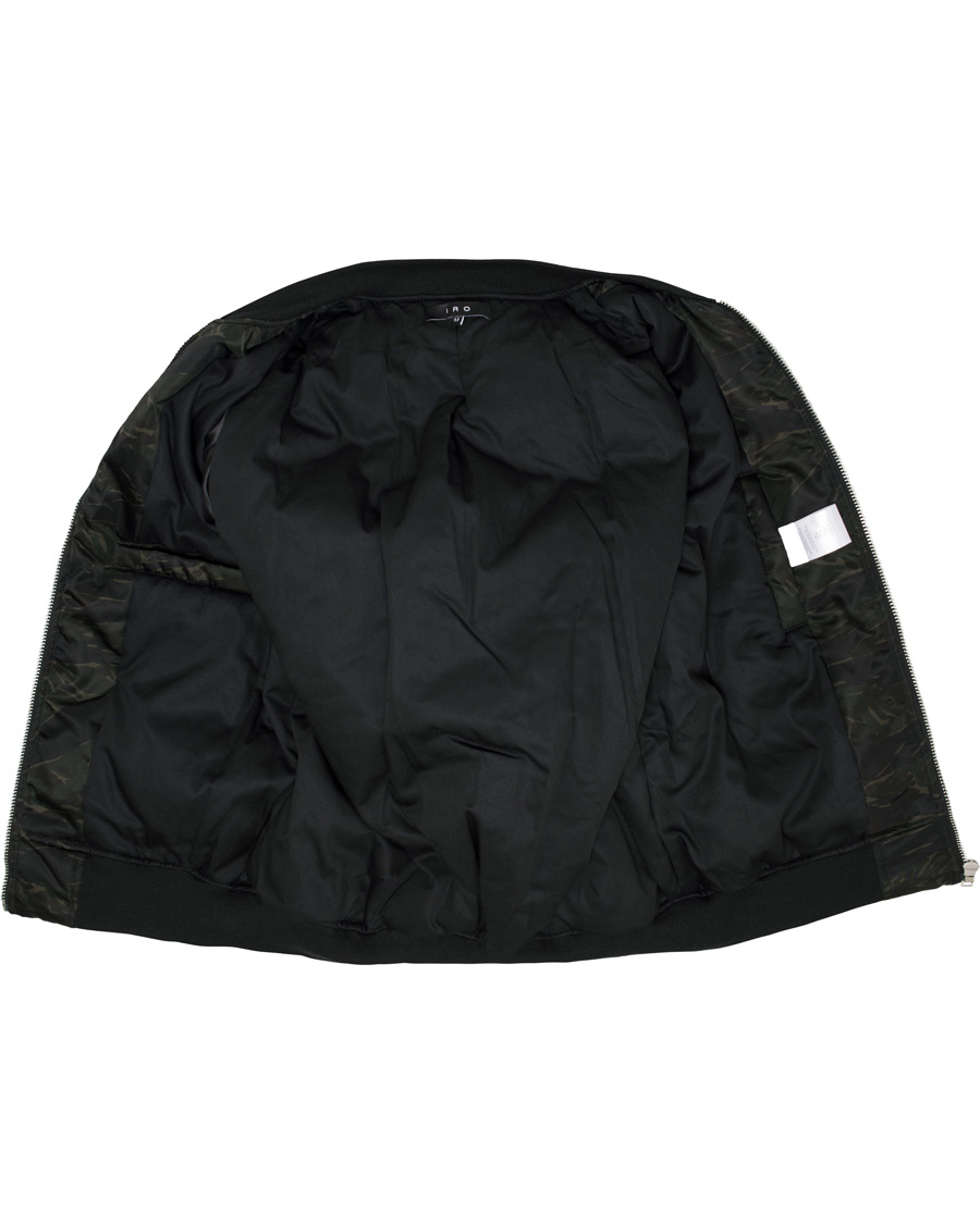 Homme | Manteaux Et Vestes | IRO | Syl Biker Jacket Black/Green