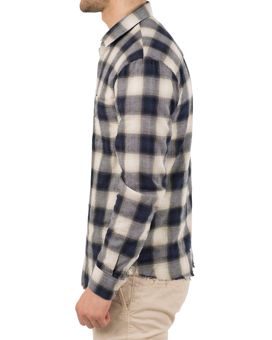 Homme | Chemises | IRO | Namio Check Shirt Blue/White