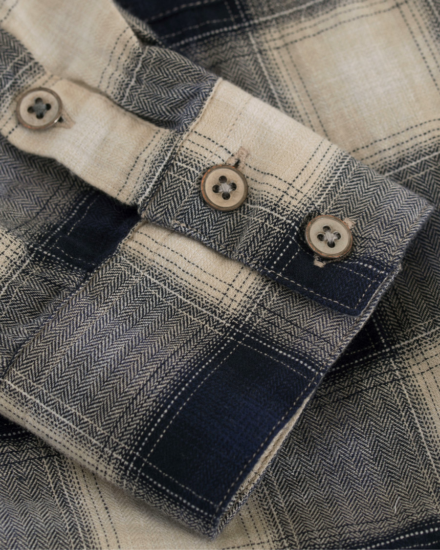 Homme | Chemises | IRO | Namio Check Shirt Blue/White