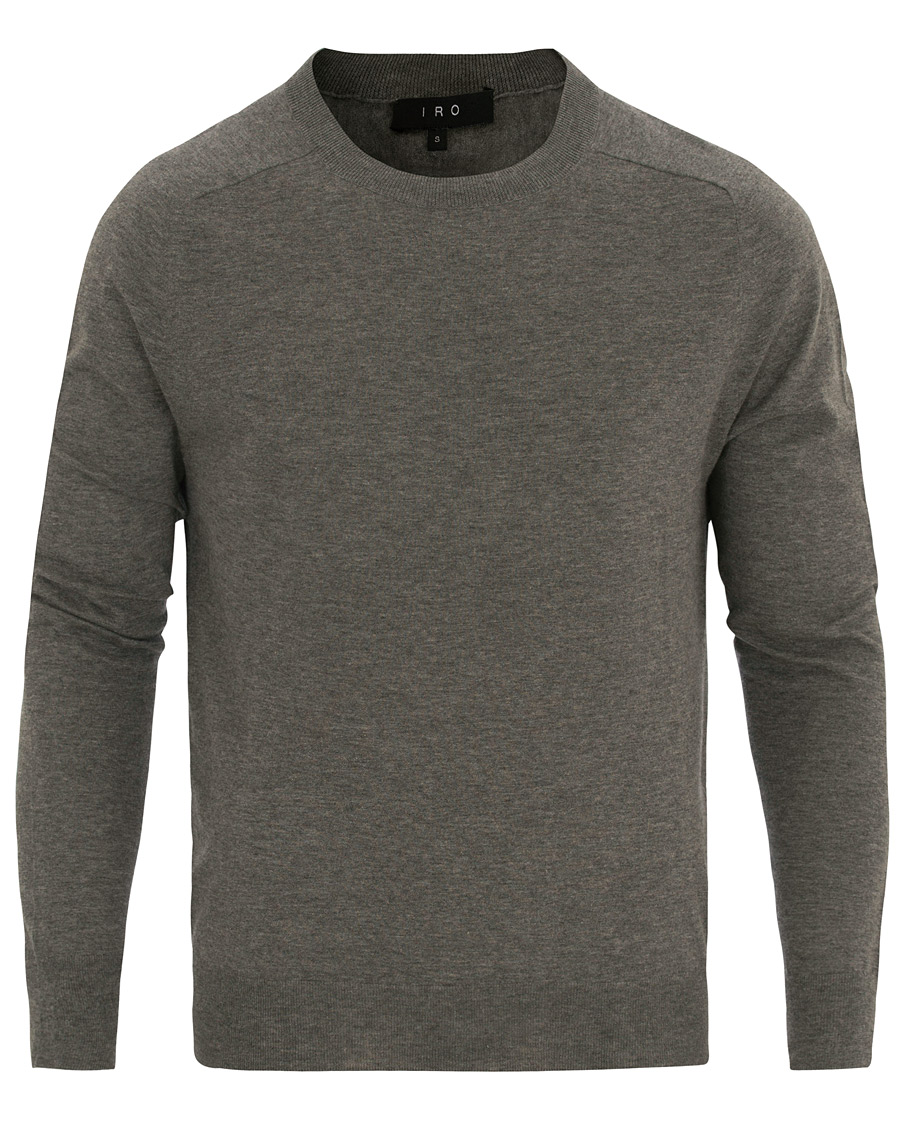 Homme | Pulls Et Tricots | IRO | Locto Cotton Lightweight Sweat Light Grey