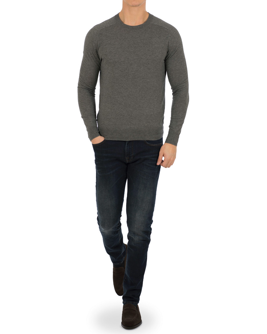Homme | Pulls Et Tricots | IRO | Locto Cotton Lightweight Sweat Light Grey