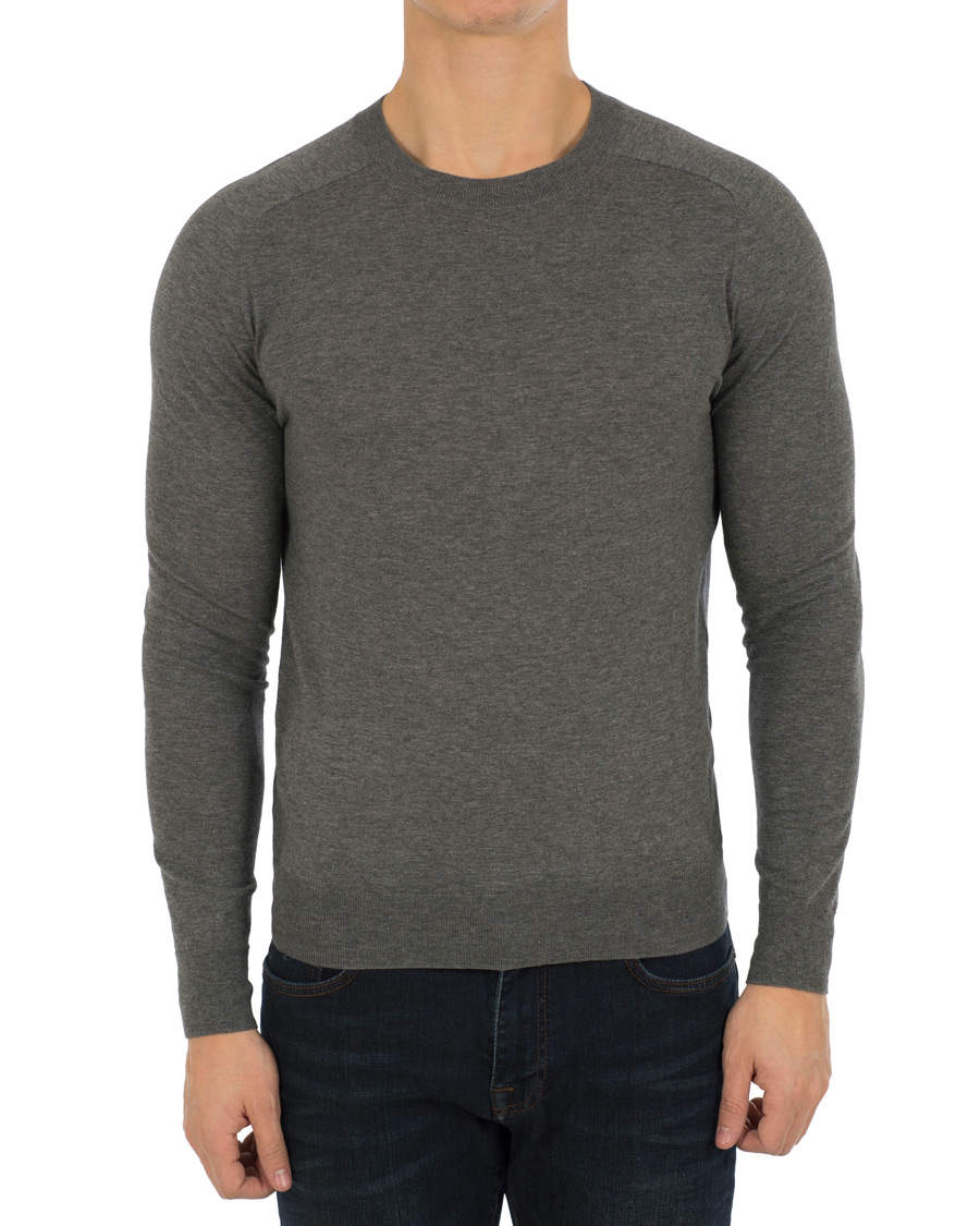 Homme | Pulls Et Tricots | IRO | Locto Cotton Lightweight Sweat Light Grey