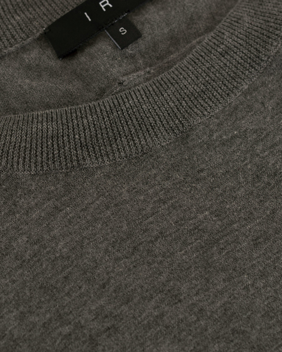 Homme | Pulls Et Tricots | IRO | Locto Cotton Lightweight Sweat Light Grey