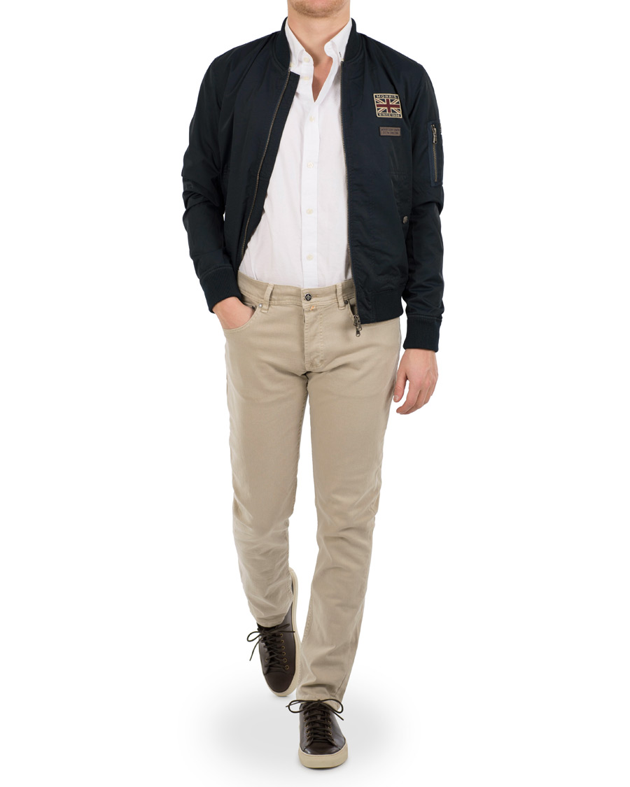 Homme | Manteaux Et Vestes | Morris | Barnes Bomber Jacket Old Blue