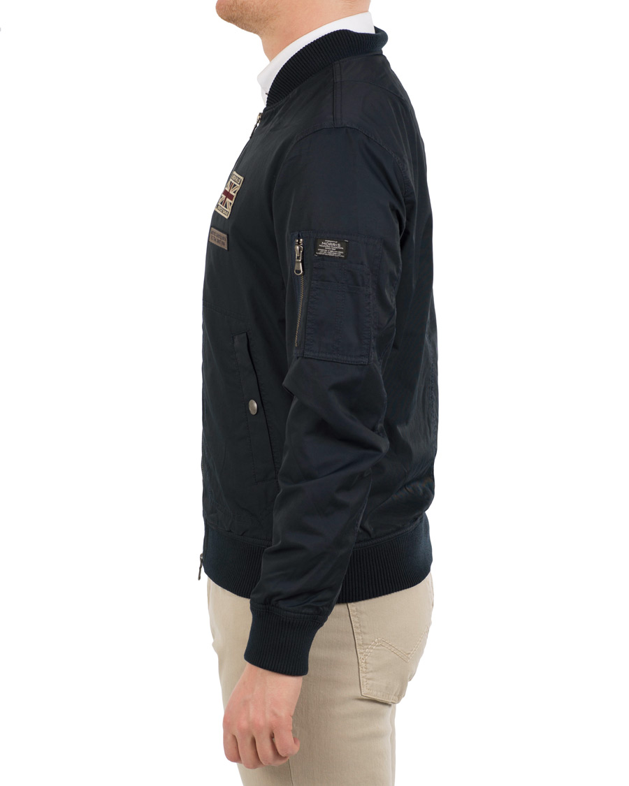 Homme | Manteaux Et Vestes | Morris | Barnes Bomber Jacket Old Blue