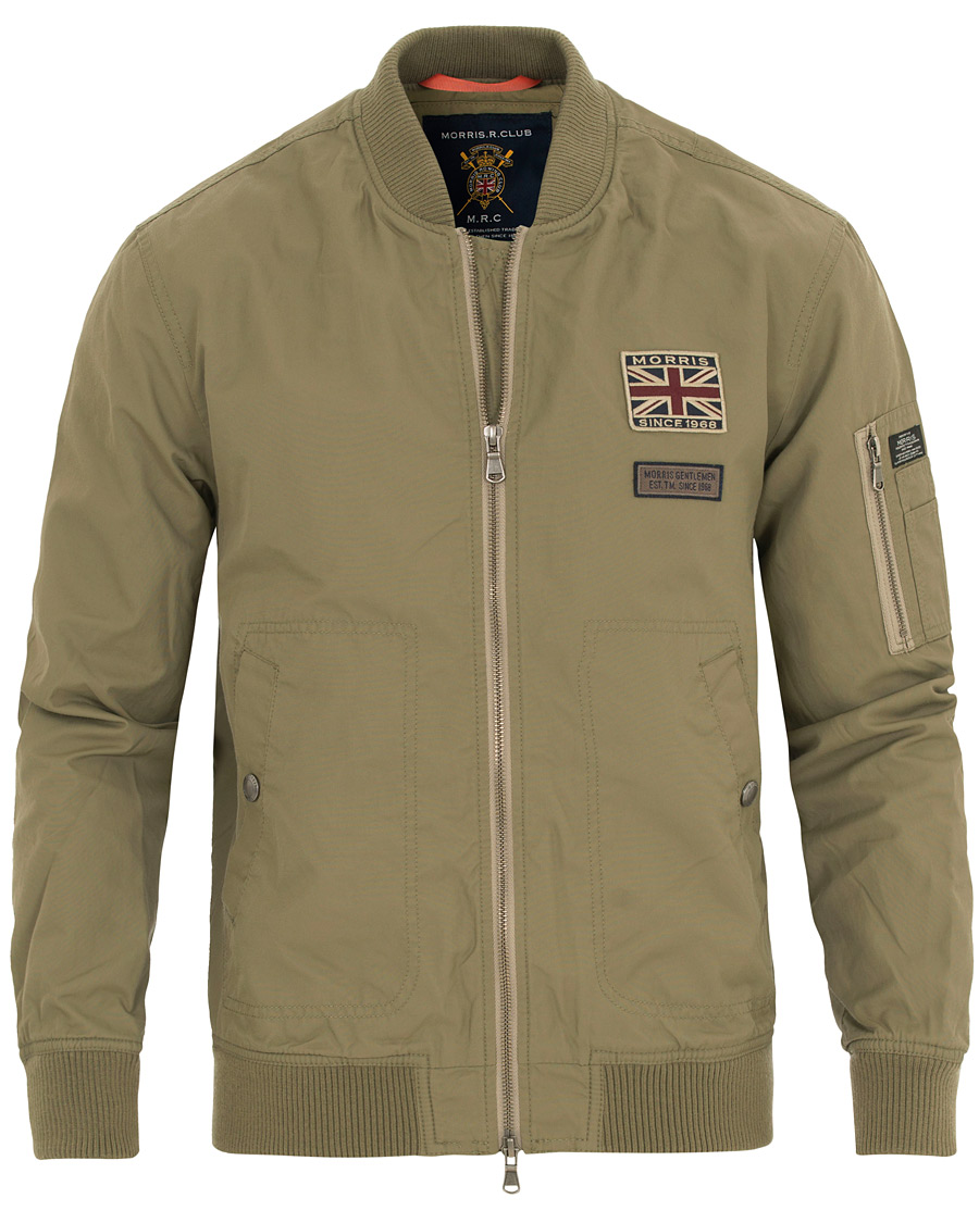 Homme | Manteaux Et Vestes | Morris | Barnes Bomber Jacket Green