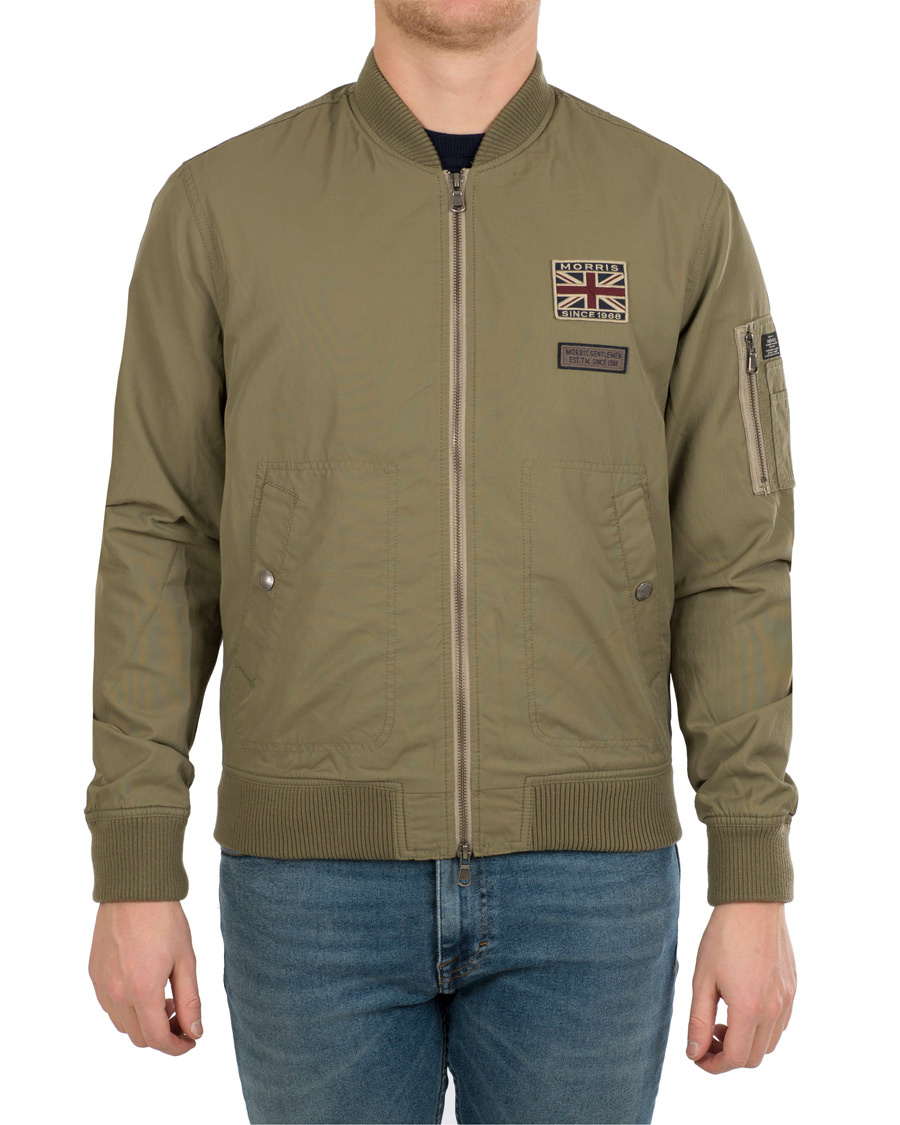 Homme | Manteaux Et Vestes | Morris | Barnes Bomber Jacket Green