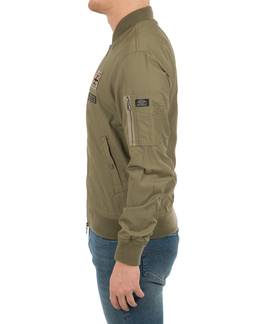 Homme | Manteaux Et Vestes | Morris | Barnes Bomber Jacket Green