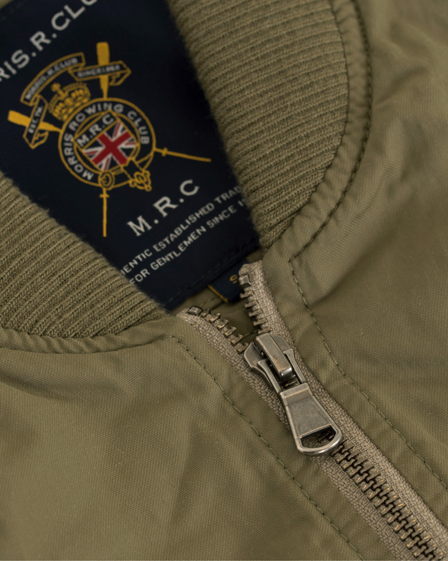 Homme | Manteaux Et Vestes | Morris | Barnes Bomber Jacket Green