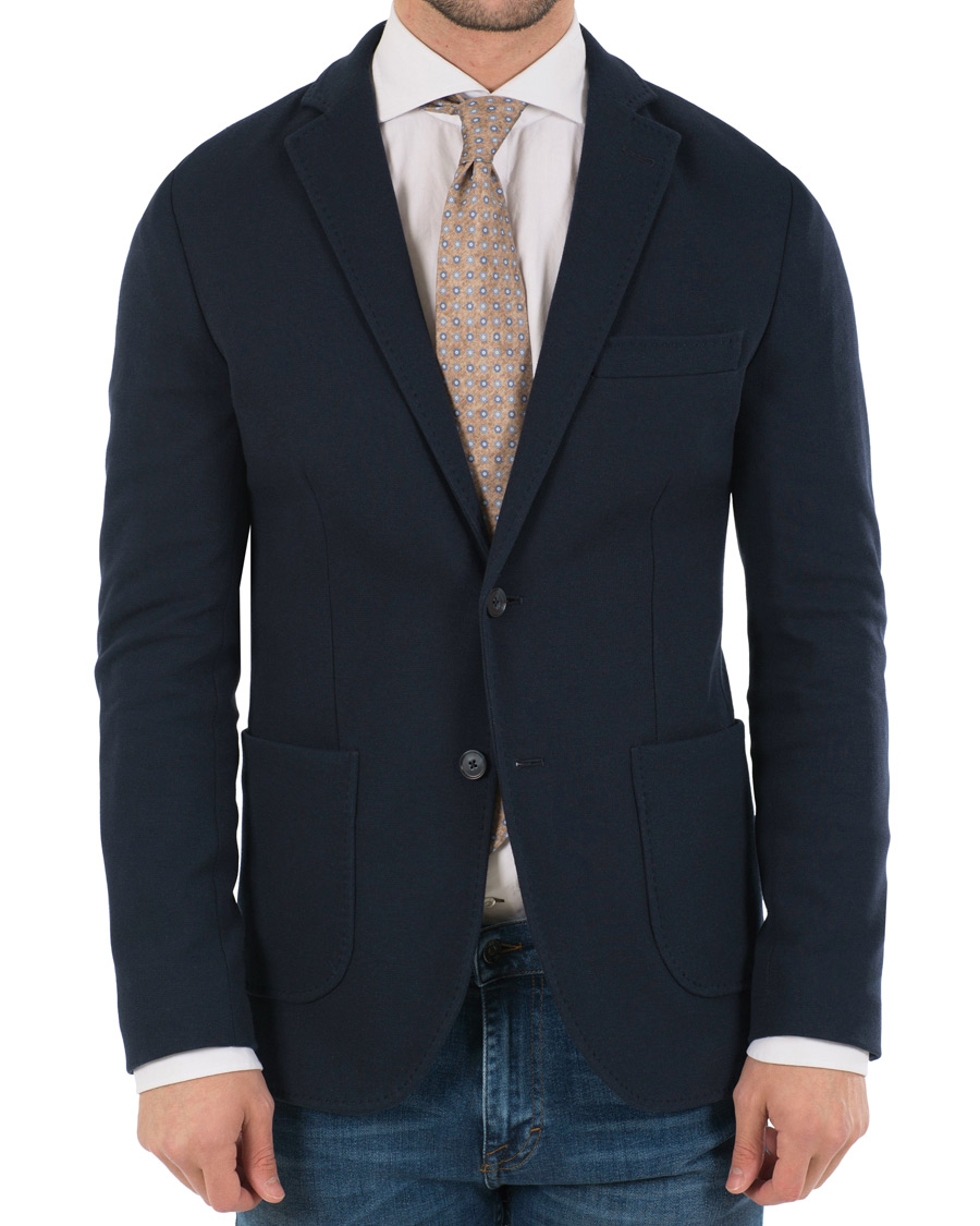 Heren | Blazers | Morris | Rowing Club Jersey Blazer Navy