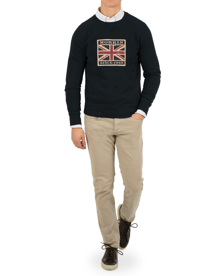 Homme | Pulls Et Tricots | Morris | Jack Sweatshirt Old Blue