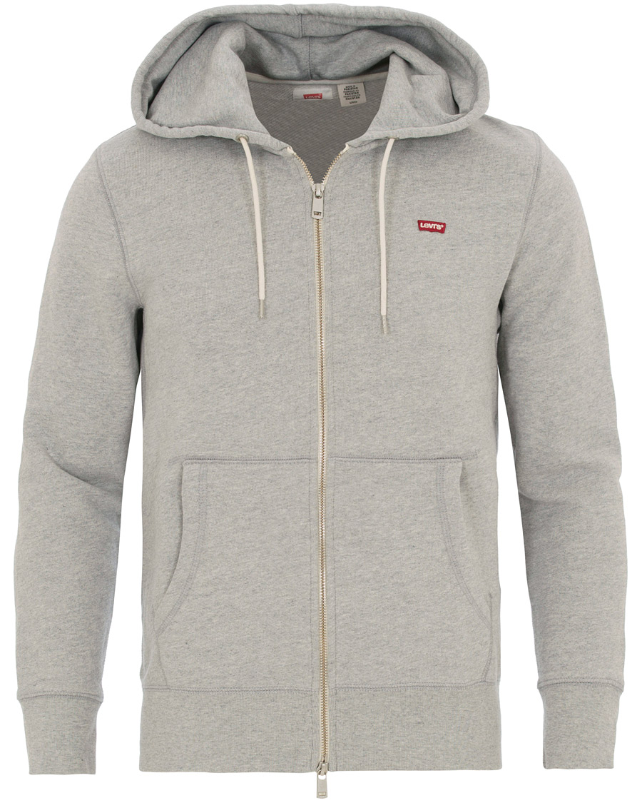 Homme | Pulls Et Tricots | Levi's | Original Zip Up Hoodie Medium Grey Heather
