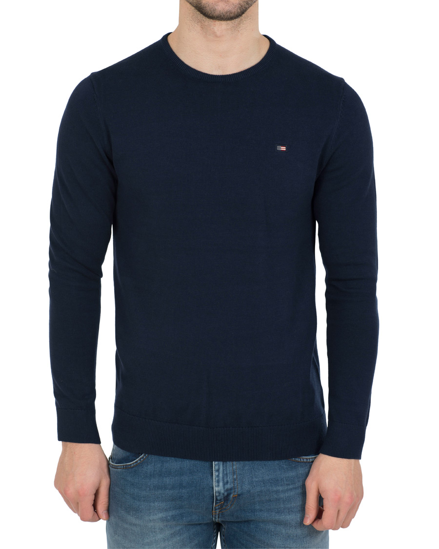Homme | Pulls Et Tricots | Lexington | Bradley Crewneck Sweater Deepest Blue