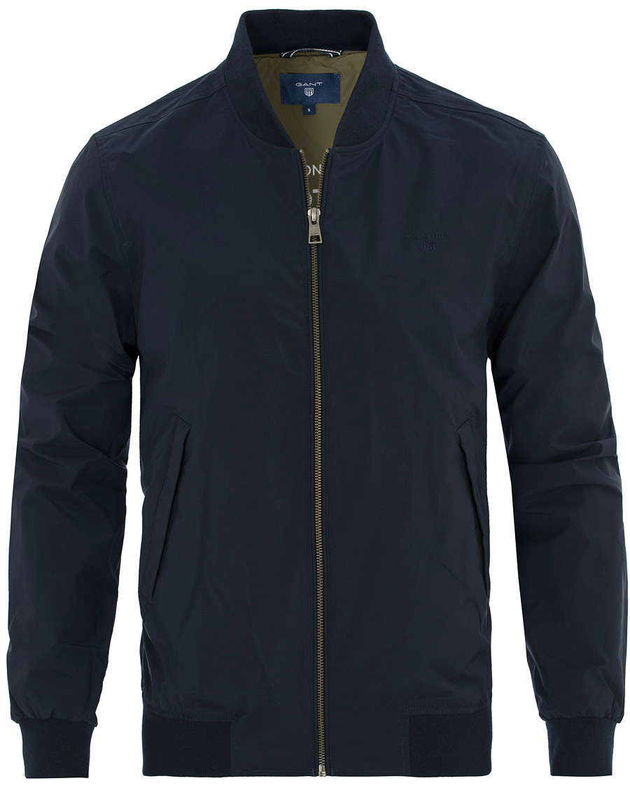 Homme | Manteaux Et Vestes | GANT | The Pilot Bomber Jacket Classic Blue