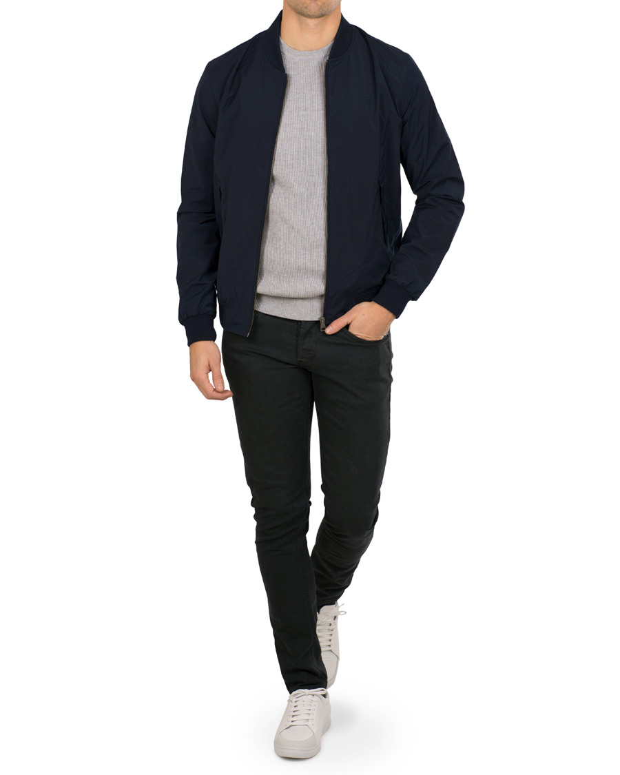 Homme | Manteaux Et Vestes | GANT | The Pilot Bomber Jacket Classic Blue