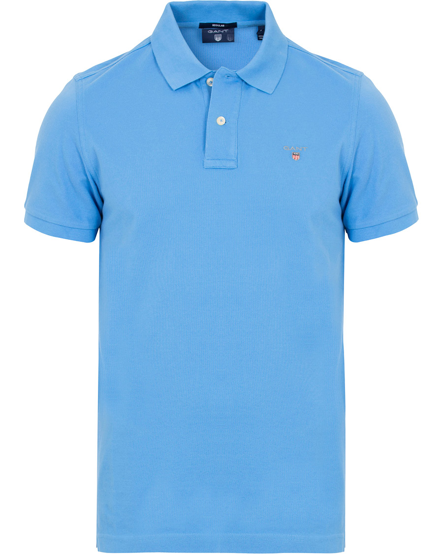 Heren | Polo's | GANT | The Original Polo Pacific Blue