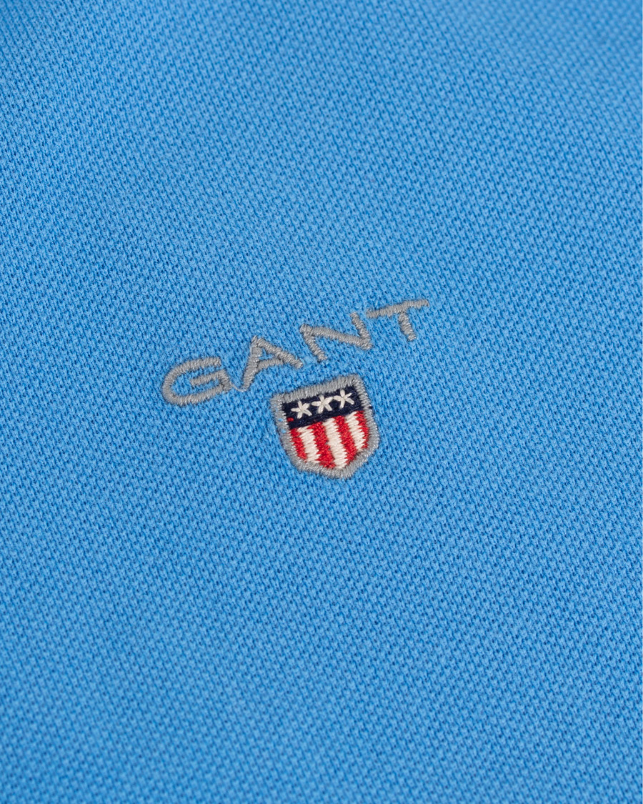 Heren | Polo's | GANT | The Original Polo Pacific Blue
