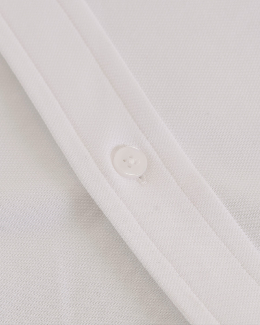 Homme | Chemises | GANT | Slim Fit Tech Prep Pique Shirt White