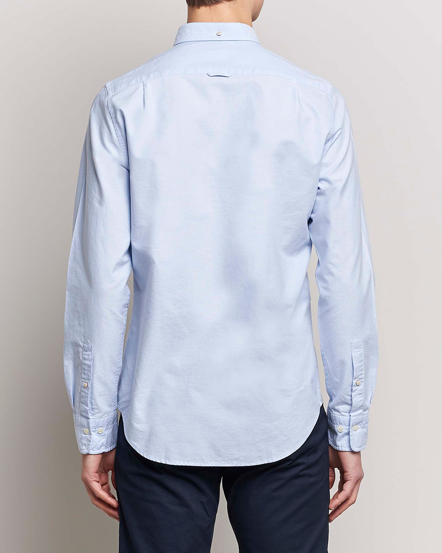 Homme | Chemises | GANT | Slim Fit Oxford Shirt Capri Blue