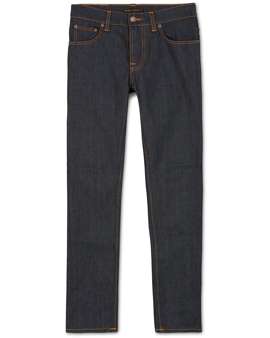 Homme | Jeans | Nudie Jeans | Grim Tim Organic Slim Fit Jeans Dry Open Navy