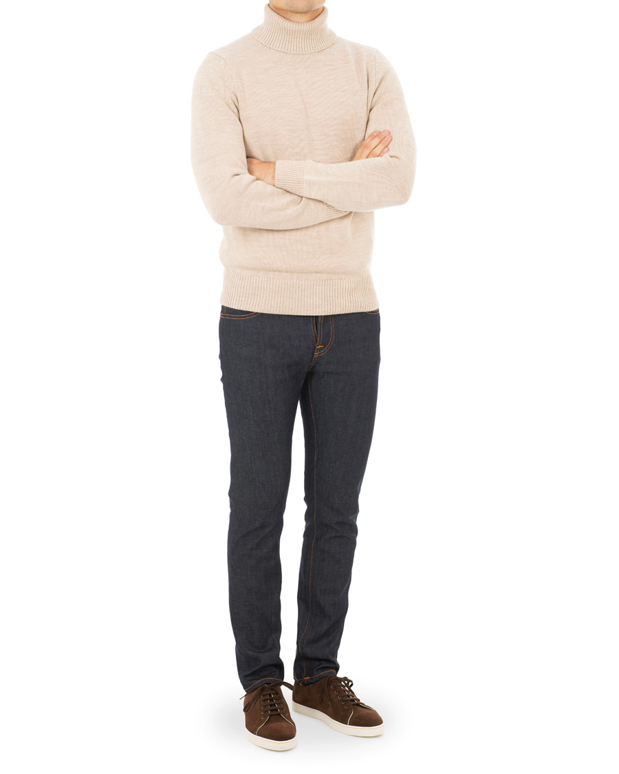 Homme | Jeans | Nudie Jeans | Grim Tim Organic Slim Fit Jeans Dry Open Navy