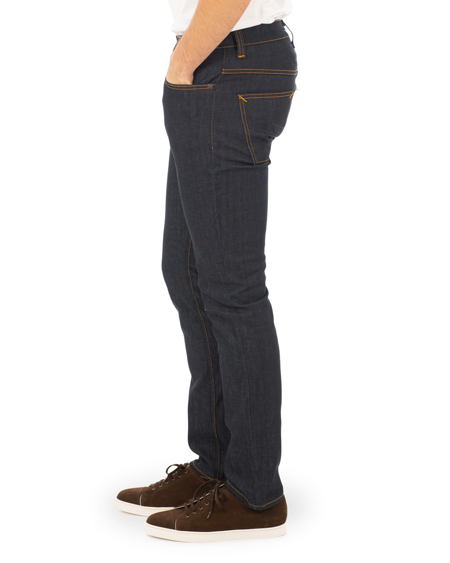 Homme | Jeans | Nudie Jeans | Grim Tim Organic Slim Fit Jeans Dry Open Navy